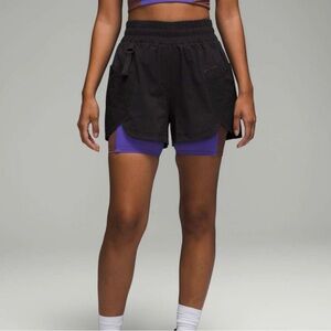 Lululemon drop-in pocket hiking shorts | Black | Size 4